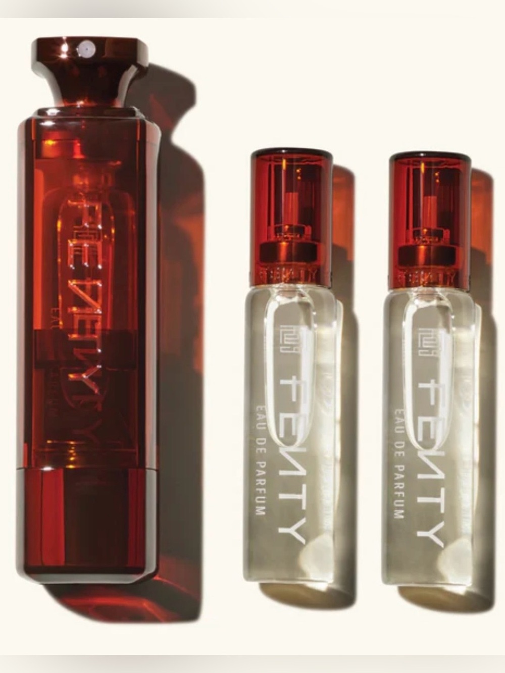 Fenty Beauty by Rhianna Eau de Parfum Travel Set + Refills.